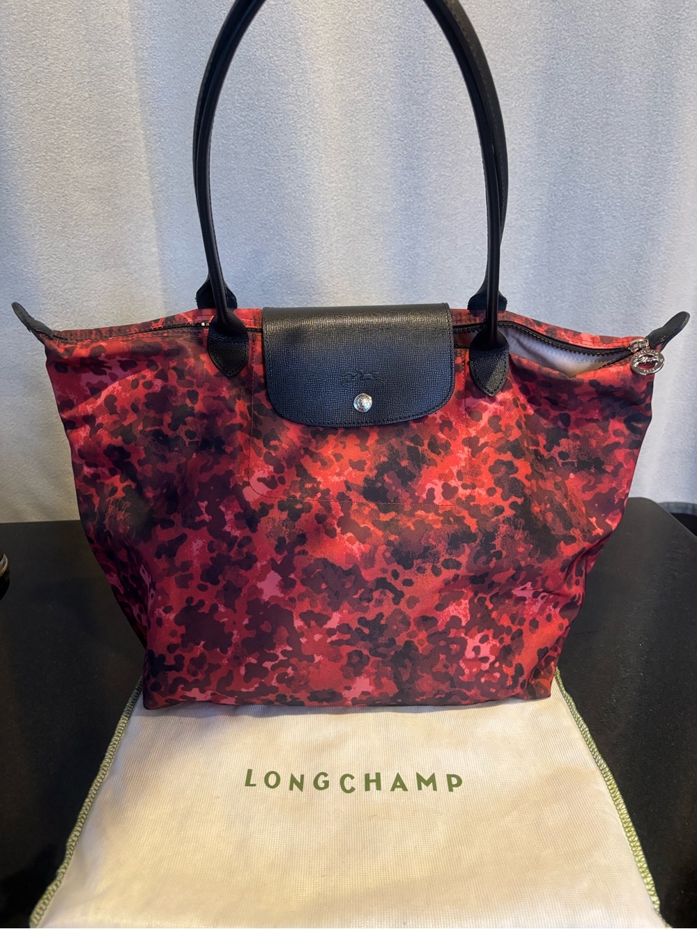 Authentic Longchamp Le Pliage Neo Large Shoulder Tote Bag- made in France
